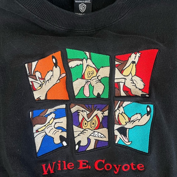 Vintage Wile e Coyote sweatshirt - Picture 2 of 2